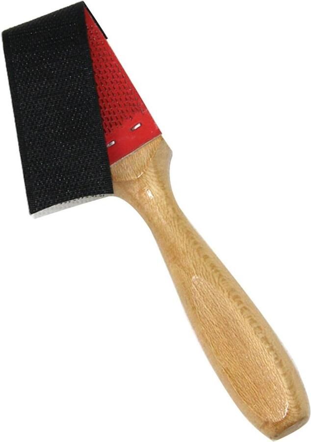 Dansschoen borstel houten zool draad schoonmaakborstel voor dansschoenen krasborstel schoonmaakborstel voor opruwen van leren zool praktische suède zool draadborstel (hout)