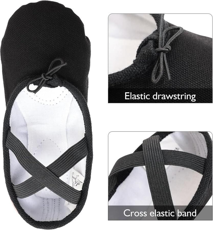 Dansschoenen Balletschoenen Dames Meisje