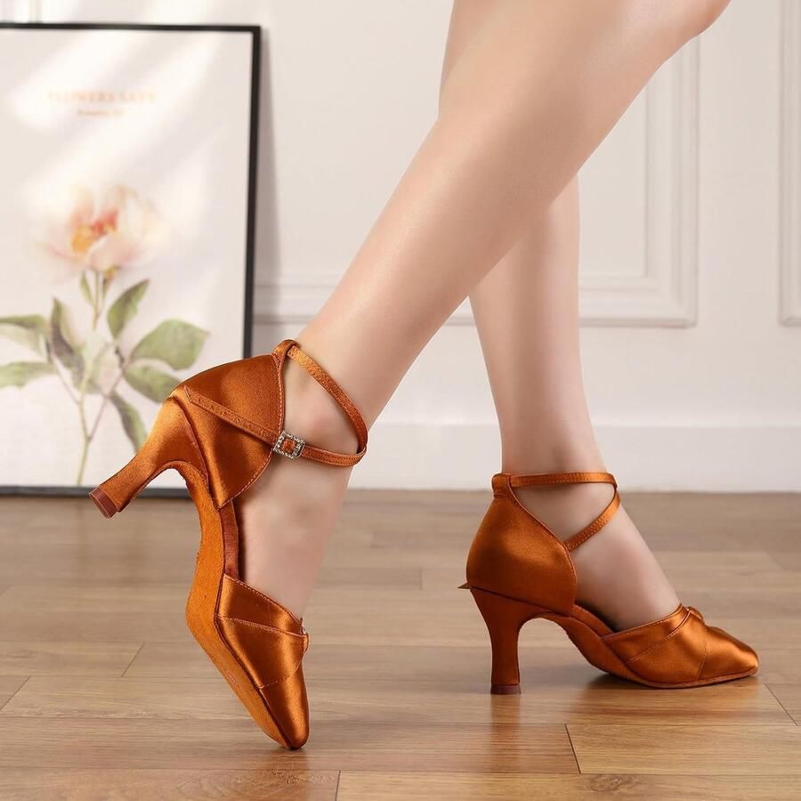 Dansschoenen Ballroom Standaard Salsa Tango Moderne Prestatie Danshakken
