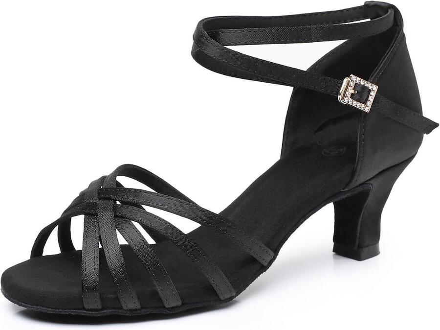 Dansschoenen dames leer voor tango en salsa ShopVlot