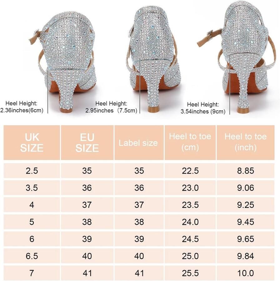 Dansschoenen dames Social Ballroom Latin Dance schoenen bruiloft avondgezelschap Latin Dance schoenen