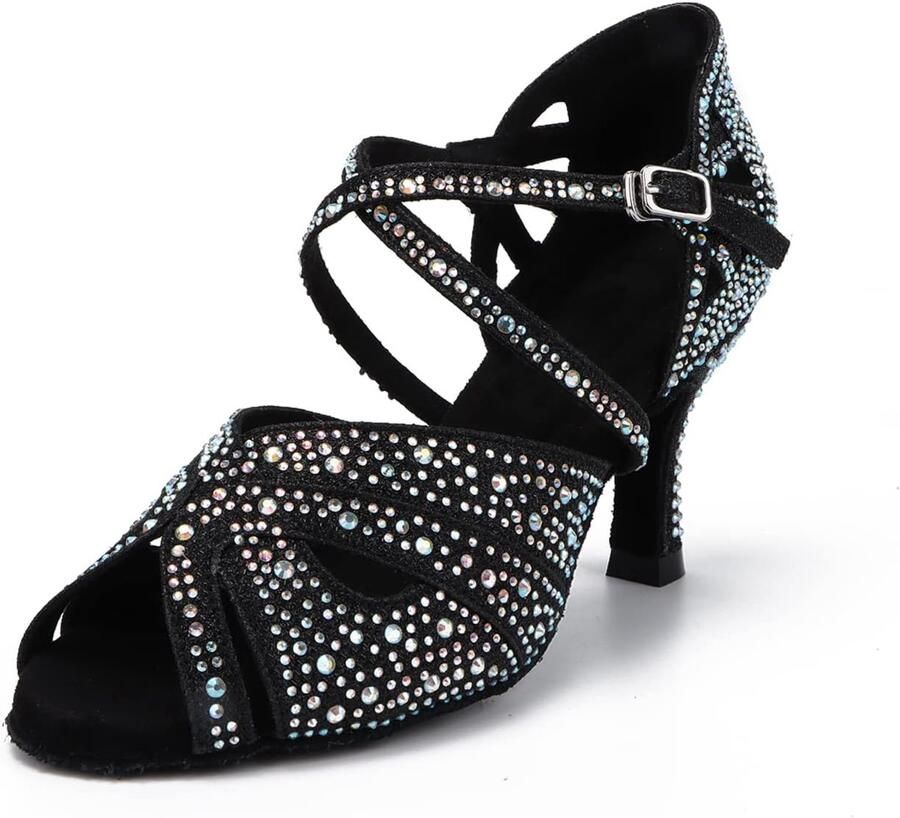 Dansschoenen dames Social Ballroom Latin Dance schoenen bruiloft avondgezelschap Latin Dance schoenen