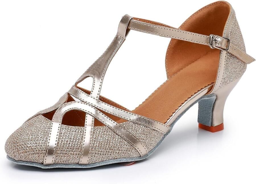 Dansschoenen Gesloten Teen Mode Salsa Tango Cha-Cha Ballroom Performence Dansschoenen Bruiloft Avond Party 5 - Foto 1