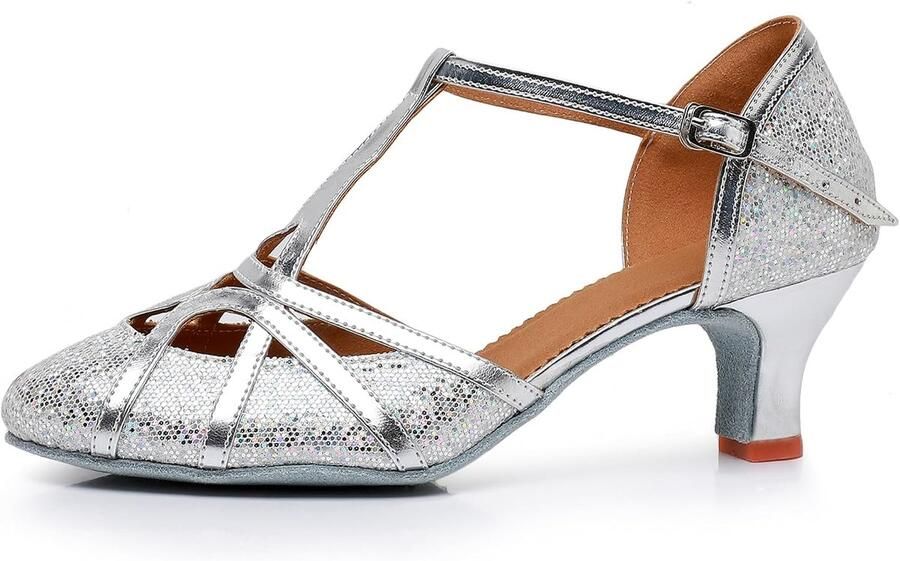 Dansschoenen Gesloten Teen Mode Salsa Tango Cha-Cha Ballroom Performence Dansschoenen Bruiloft Avond Party 5