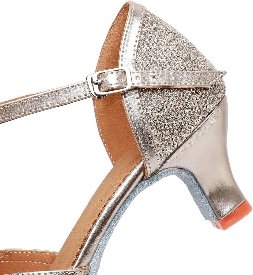 Dansschoenen Gesloten Teen Mode Salsa Tango Cha-Cha Ballroom Performence Dansschoenen Bruiloft Avond Party 5