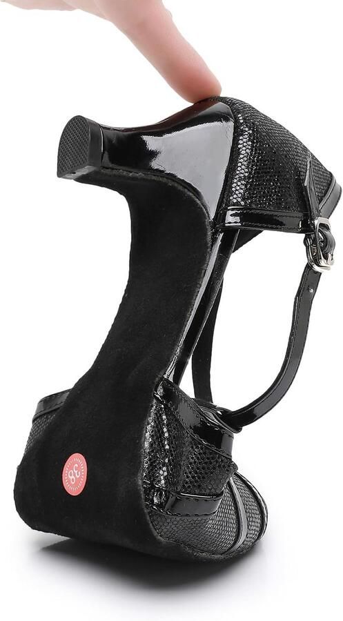 Dansschoenen Gesloten Teen Mode Salsa Tango Cha-Cha Ballroom Performence Dansschoenen Bruiloft Avond Party 5