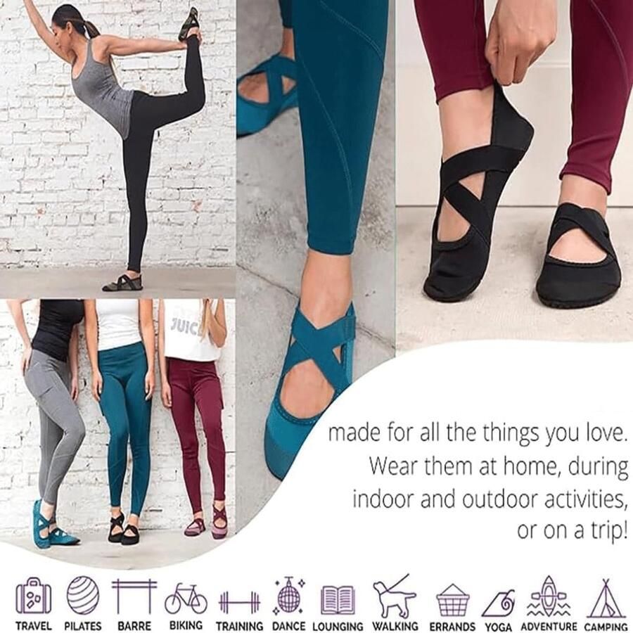 Dansschoenen Indoor Home Strandschoenen Pilates Trainingsschoenen Balletschoenen Zachte zool Springtouwschoenen Sportschoenen