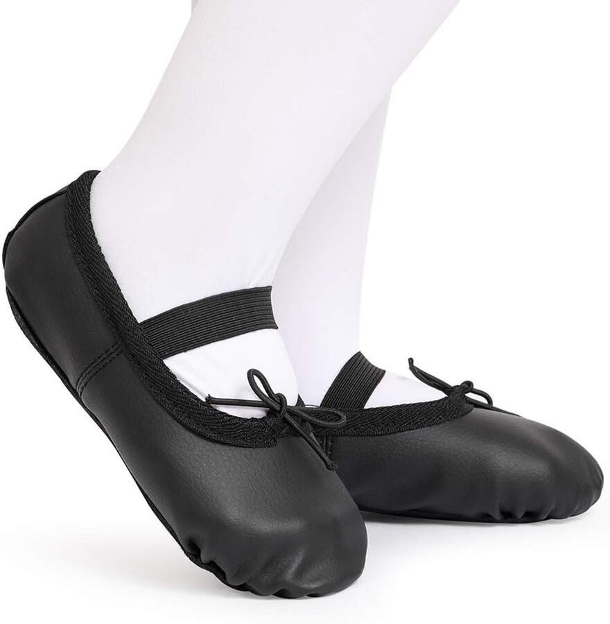 Dansschoenen Leer balletschoenen voor kinderen