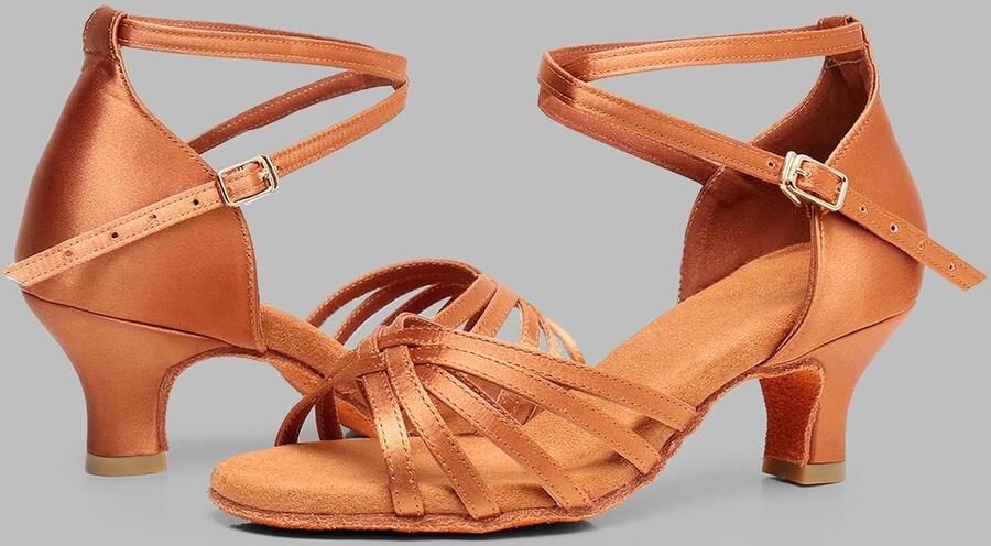 Dansschoenen met hoge hak Ballroom Jazz Latin Rumba Cha