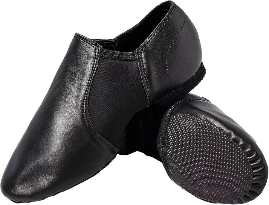 Dansschoenen met Kant voor Meisjes Dames Zwart Beige