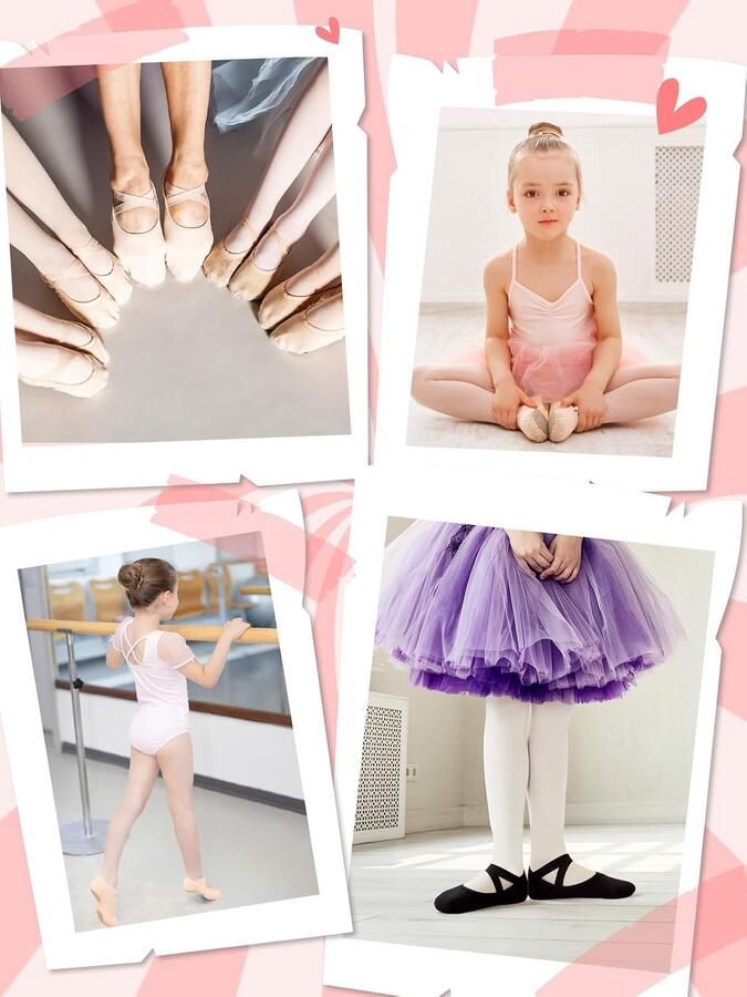 Balletschoenen Dames Meisje(Zwart 31)