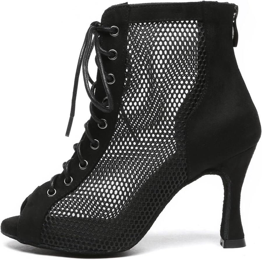 Dansschoenen open dansen enkellaarsjes avond galasandalen