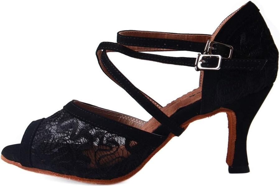 Dansschoenen Salsa Kizomba Bachata Schoenen Vrouwelijke Tango Samba Wals Sociale Dansschoenen 7 Hak