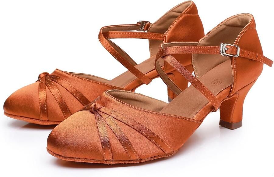 Dansschoenen Salsa Tango Waltz Sociale Dansschoenen voor Dames Dansschoenen 5 Hak 2.5'