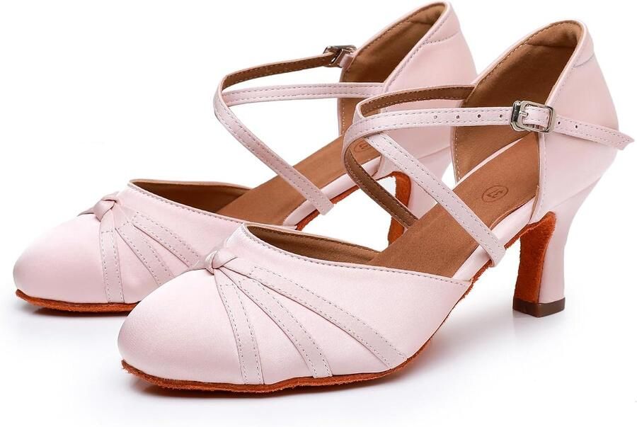 Dansschoenen Salsa Tango Waltz Sociale Dansschoenen voor Dames Dansschoenen 5 Hak 2.5'