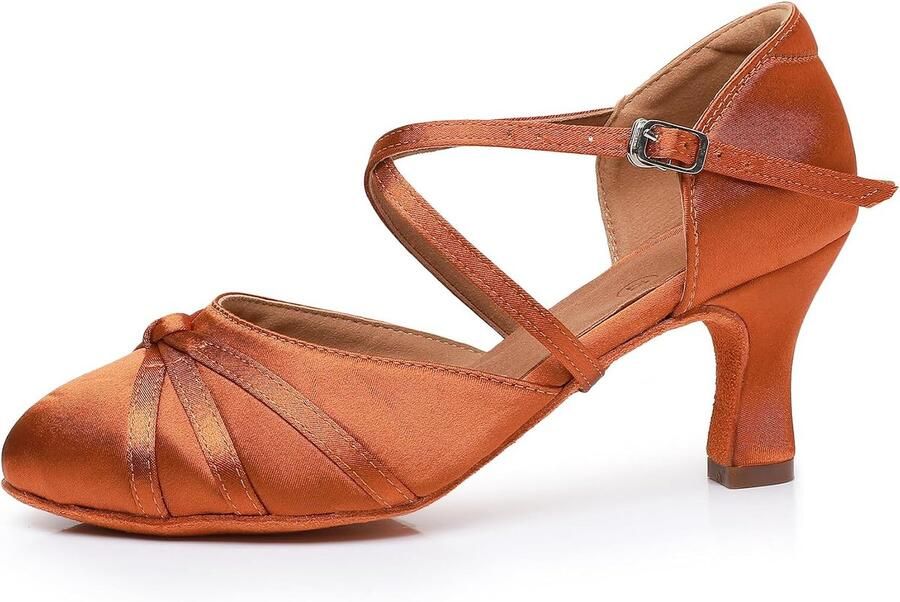 Dansschoenen Salsa Tango Waltz Sociale Dansschoenen voor Dames Dansschoenen 5 Hak 2.5'