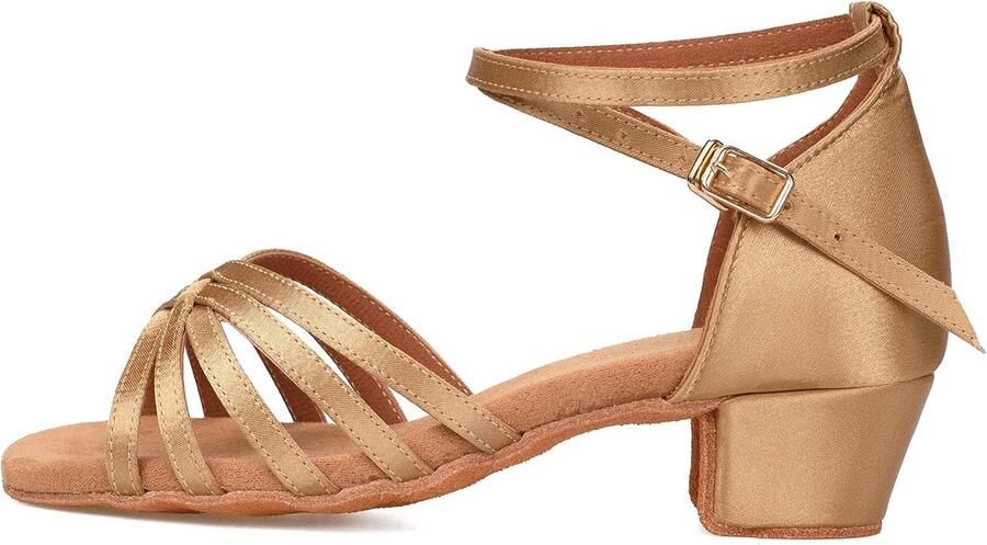 Dansschoenen voor dames en meisjes Beige - Foto 1
