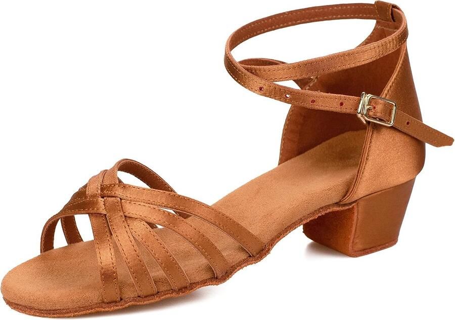 Dansschoenen voor dames en meisjes Bruin