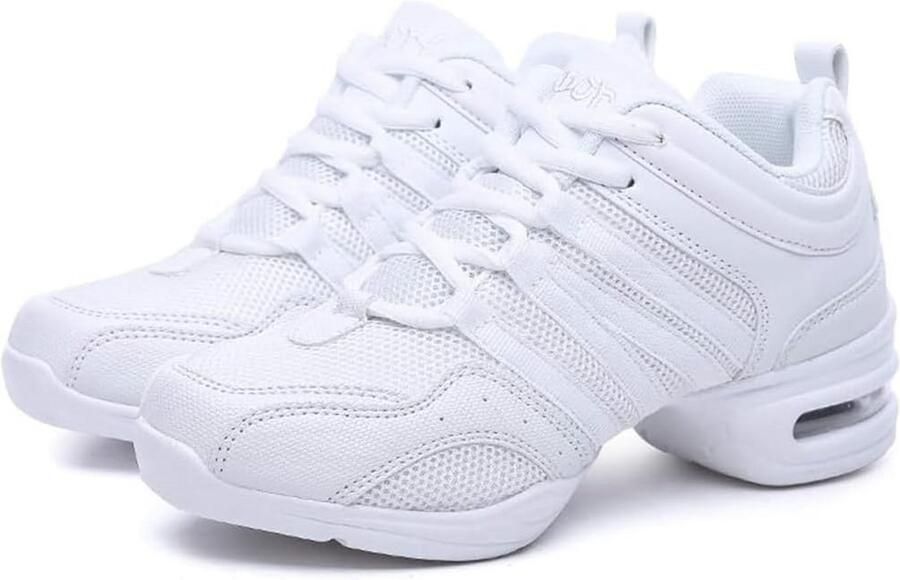 Dansschoenen voor Dames Jazz Sneakers Ademend Splitzool Lichtgewicht voor Training en Fitness
