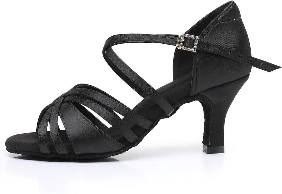 Dansschoenen voor dames nieuwe klassieke stijlen salsa dansschoenen professionele prestaties praktische dansschoenen 5 hak