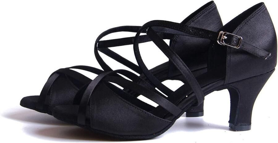 Dansschoenen voor dames standaard latin salsa tango wals modern bachata dansschoenen sociale party - Foto 1