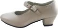 Dansschoenen voor Flamenco of Sevillana kinder- en volwassenenmaat - Wit