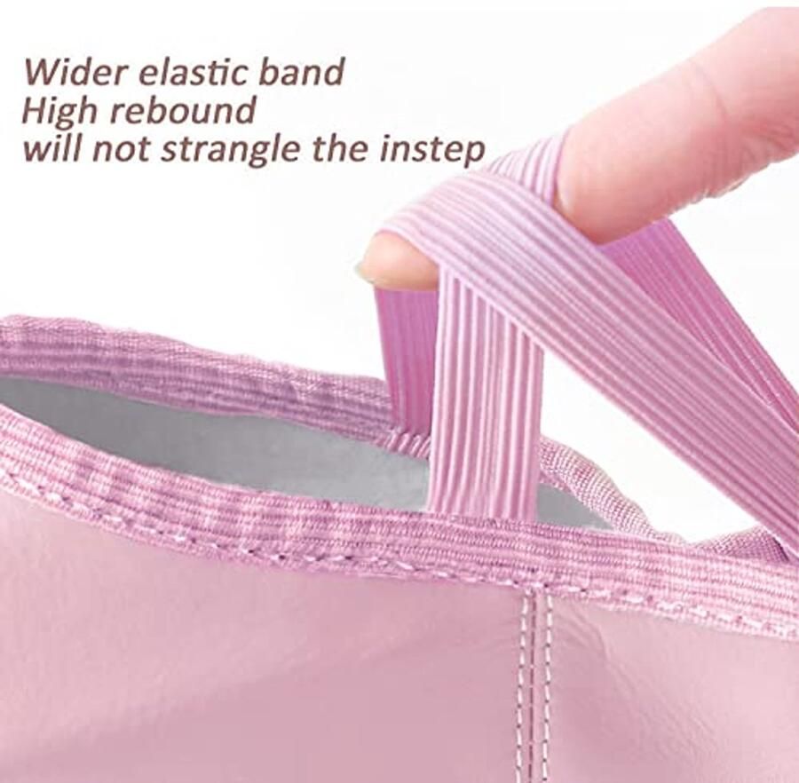 Dansschoenen voor Meisjes Leer Ballet- en Gymnastiekschoenen