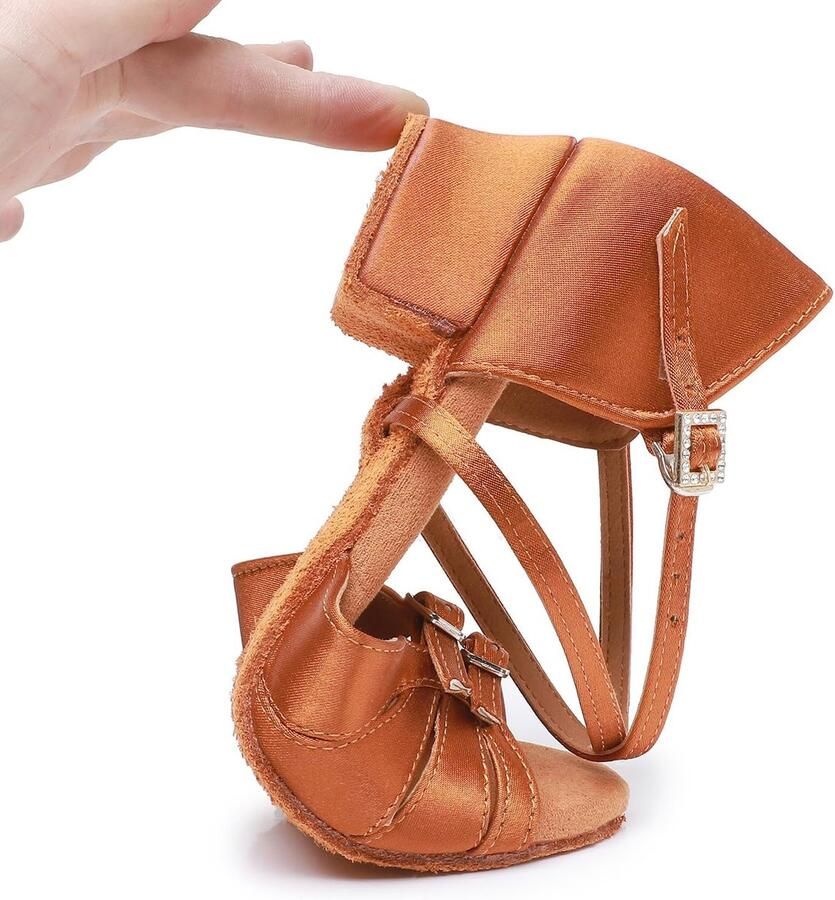 Dansschoenen voor meisjes verstelbaar lage hak meisjes dansschoenen salsa tango praktijk
