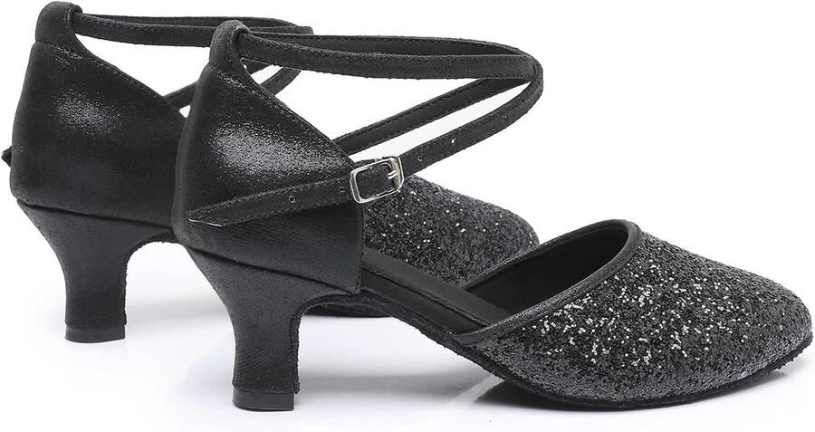 Dansschoenen voor Vrouwen Ballroom Dansschoenen Latin Salsa Bachata Performance - Foto 2