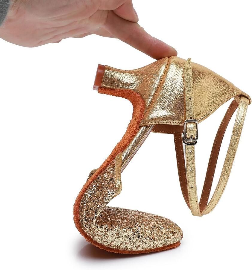 Dansschoenen voor Vrouwen Ballroom Dansschoenen Latin Salsa Bachata Performance