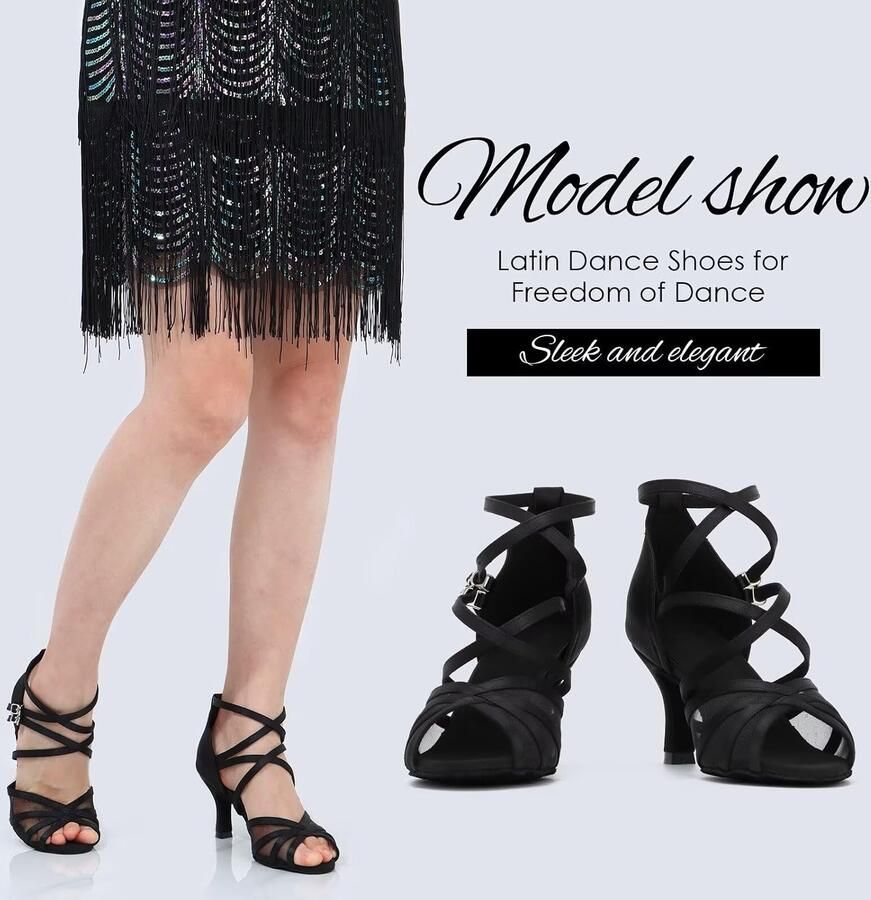 Dansschoenen voor vrouwen Latijnse balzaal bruiloftsschoenen mesh bruidsschoenen formele