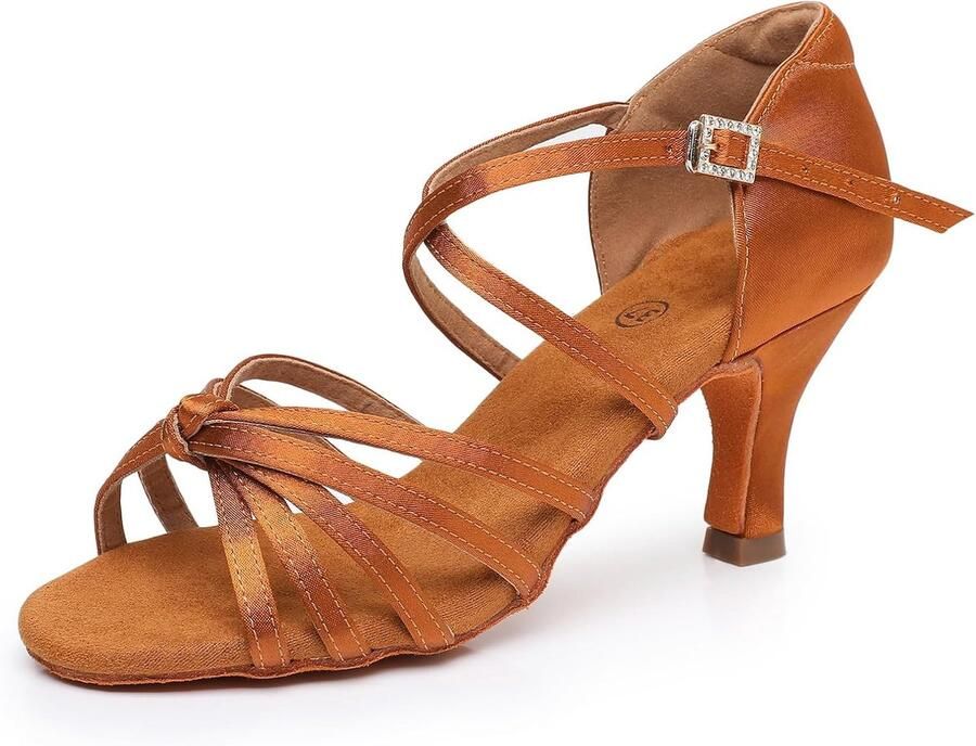 Dansschoenen voor Vrouwen Salsa Tango Chacha Ballroom Praktijk