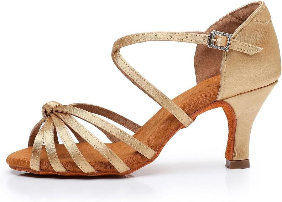 Dansschoenen voor Vrouwen Salsa Tango Chacha Ballroom Praktijk