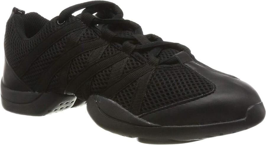 Danssneakers Sportschoenen Dans Dansen Kruislings Bandontwerp Unisex Wit