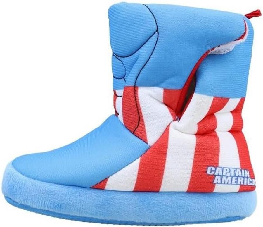 Decoratieve Kinder Pantoffels met Klittenband voor Jongens