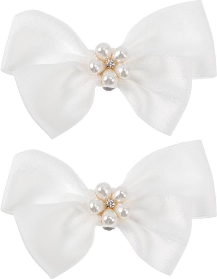 Decoratieve strik schoenclips met kristallen en rhinestone kralen DIY accessoires voor sportschoenen en vrije tijdsschoenen
