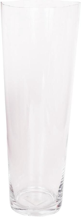 Decoratieve vaas in helder glas 2 mm dik voor het versieren van bruiloft tafels of ceremonie Maak je eigen elektrisch licht decoratie H.40 Diameter
