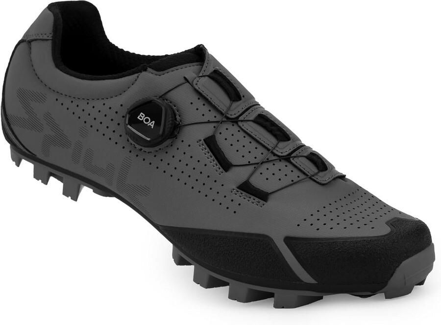 Degelijke MTB Fietsschoenen Unisex Grijs Geschikt voor Gravel en Mountainbike