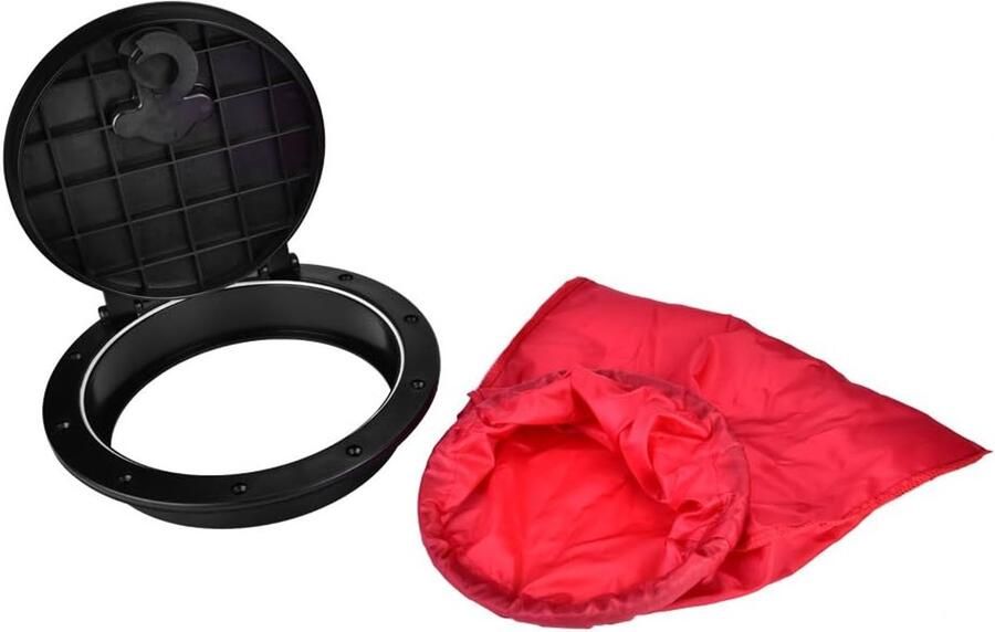 Dekplaat luikdeksel kajak deck plaat luik cover met zak 8 inch luik cover uittrekken deck plaat kajak accessoires voor marine boot kano kajak