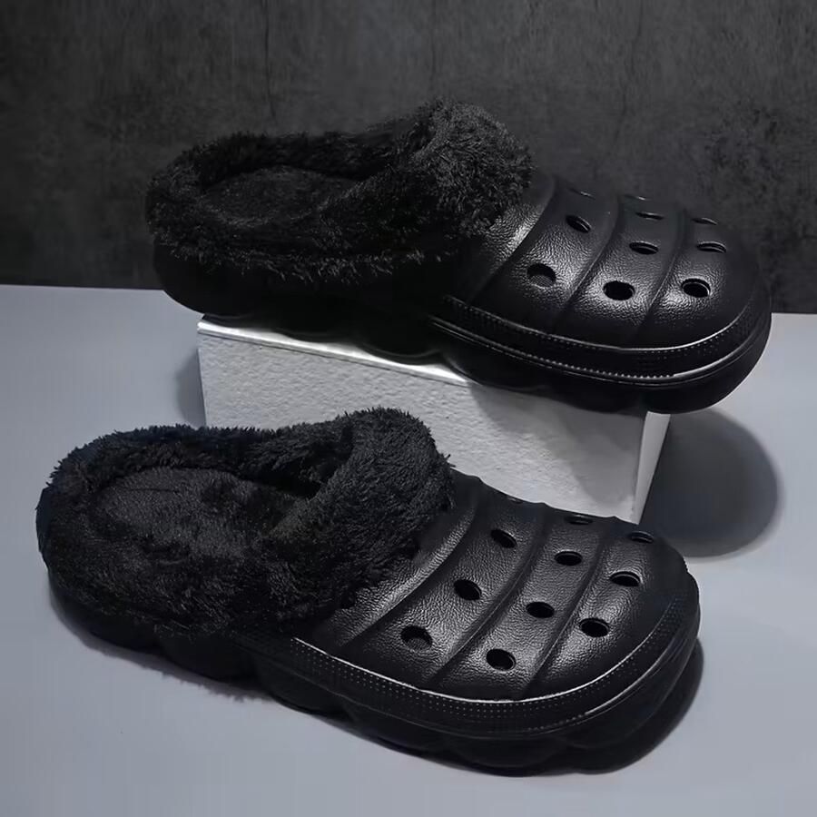 Deze dames winter clogs zijn voorzien van een zachte
