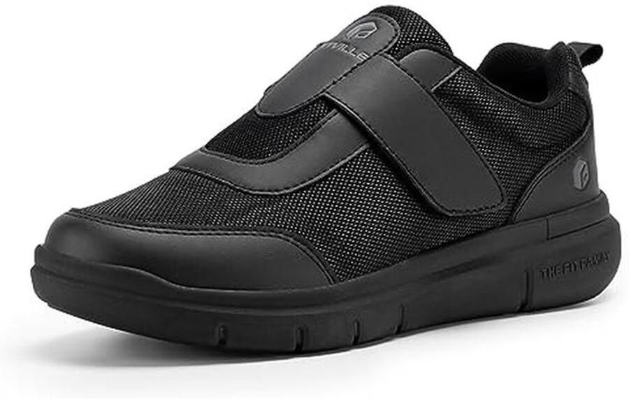 Diabetische Schoenen voor Heren Extra Brede Wandelschoenen met Klittenband