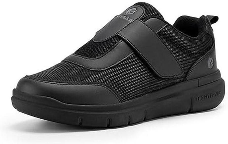 Diabetische Schoenen voor Heren Extra Brede Wandelschoenen met Klittenband