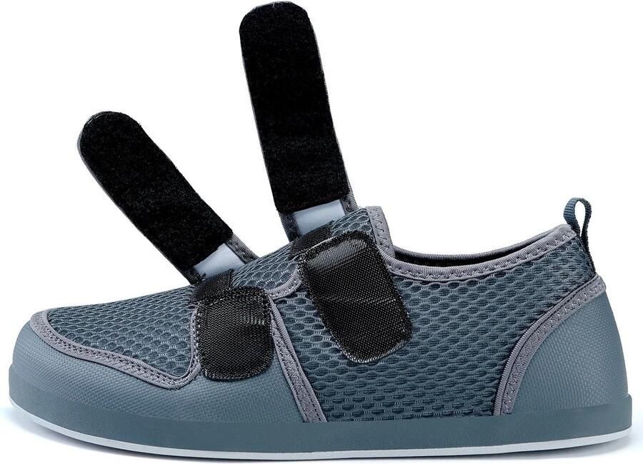 Diabetische Slipper Comfortabele Brede Artritis Oedeem Gezwollen Wandelschoenen Verstelbare Slip-Resistant Sandalen Voor Senioren