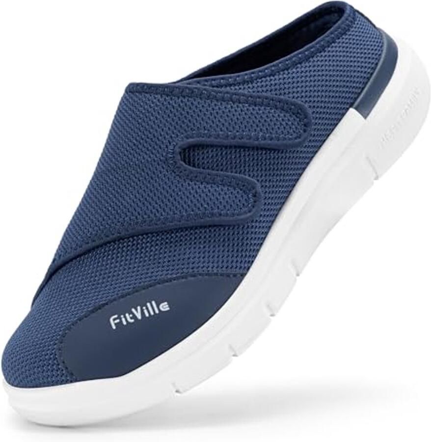 Diabetische Slippers Heren Extra Breed voor Puffige Voeten
