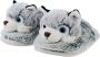 Dieren husky hond sloffen pantoffels voor kinderen Wit - Thumbnail 2