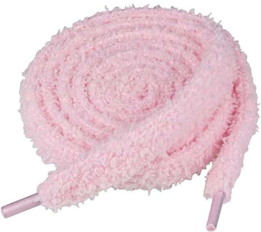 Dikke Pluizige Schoenveters voor Sneakers Fluffy Furry Schoenlacing