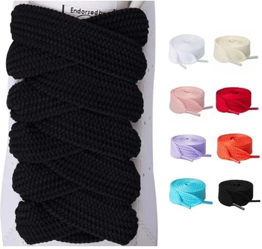 Dikke Schoenveters voor Sneakers en Laarzen 2 Paar Atletische Veters