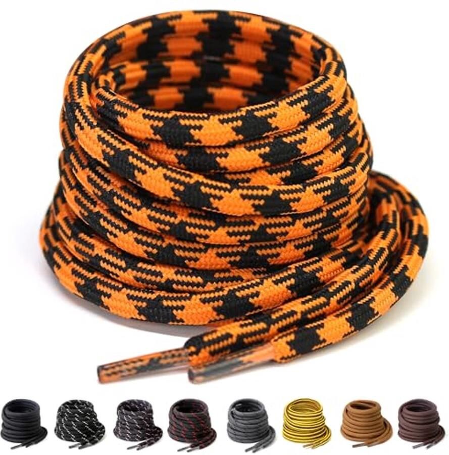 Dikke Sterke Schoenveters voor Laarzen Werk en Wandelen 4 5 mm Heavy Duty Veters