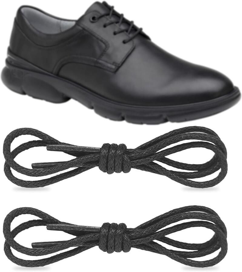 Dikke Waxed Veters voor Oxford Schoenen 2mm Dunne Vervangingssnoer