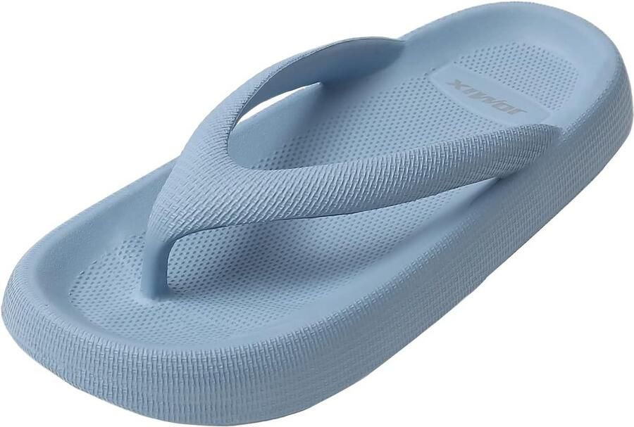 Dikke zool dames zomerslippers Comfortabele zachte sandalen Effene strand- en badslippers voor zee zwembad en strand Loopcomfort voor elke gelegenheid